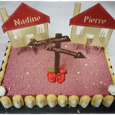Entremet pour crémaillère