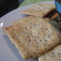 Crackers sésame - pavot