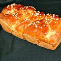 Brioche tressée au sucre (2)