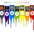 Reproduction de la publicité ipod nano chromatique faite sous photoshop