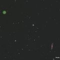 La nébuleuse planétaire du hibou et la galaxie m108