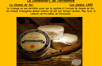 le camembert de Normandie, les années 1850