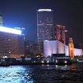 City lights. Hong Kong