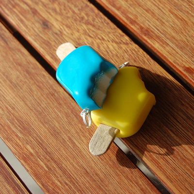 mes créations fimo...magnum croqué sorbet