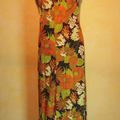 R706 : Robe power flower 70's T.38