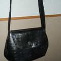 Sac boule "croco acier"...........