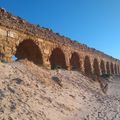 Jérusalaime la plage de Césarée.