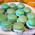 Macarons au chocolat blanc