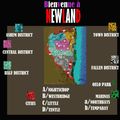 Carte de la haute cité de NEWLAND