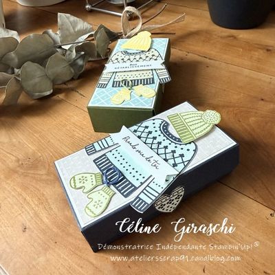 Petite boîte mouchoirs Stay warm