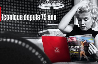 Publicité Les 75 ans de Paris Match