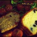 Cake olives noires et parmesan