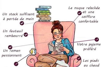 La position idéale d'une lectrice ... 