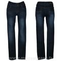 Jean Slim Femme Bleu foncé Taille Normale - Gamme Jean Slim Femme