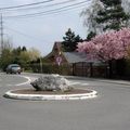 Rond-point à Montignies le Tilleul (Belgique)