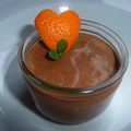 Mousse au chocolat et à l'orange