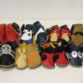 les chaussons pour les tout petits