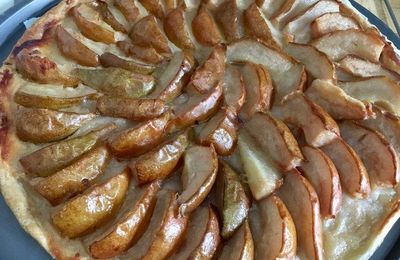 Gourmandises du jeudi- tarte fine aux poires