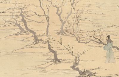 Jin Nong (1687-1763), Seeking inspiration amongst plum blossoms