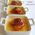 Crème presque brûlée à l'abricot et à la lavande