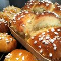 Brioche traditionnelle au beurre, la recette de base au levain.