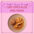 RECETTE EXPRESS : CURRY LÉGER ANANAS/DINDE