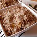 Crumble pommes-noisettes