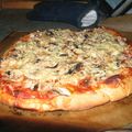 Pizza au poulet