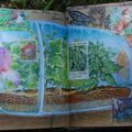 Challenge artjournal et gribouillages # 45 : jardins