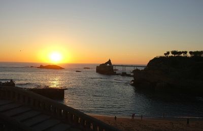 douce nuit du 21 juin à Biarritz