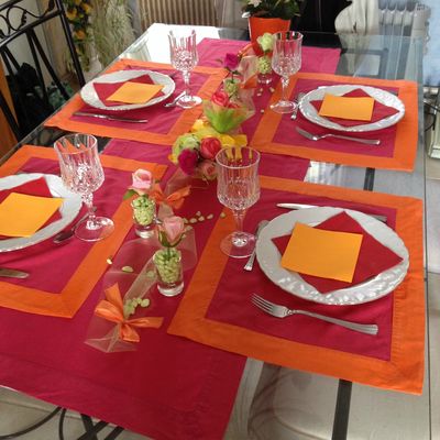 Une table annonciatrice des beaux jours par Thierry