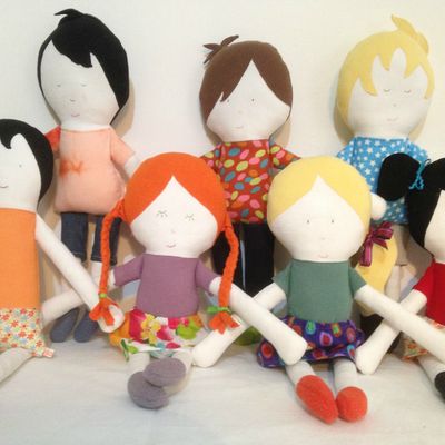 Des Poupées en coton 