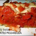 Tarte tatin tomates mozarella de Christophe FELDER