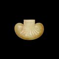 A yellow jade 'bird and flowers' pomander and cover, Ming dynasty