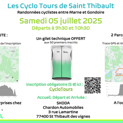 Cyclo Tour 2025 avec Skoda