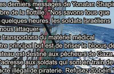 Israël saisit la flottille pour Gaza