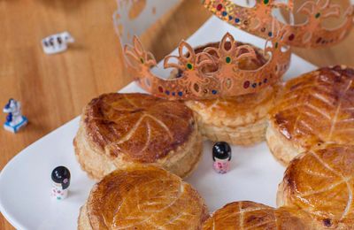 Galette des rois en couronne de mini galettes comme chez Le Burgundy