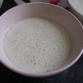 VELOUTE DE CONCOMBRE A LA MENTHE