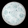 Chinese porcelain Charger for the Islamic Market, Swatow, late Ming, 16th-17th Century