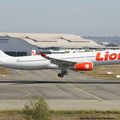 Aéroport: Toulouse-Blagnac(TLS-LFBO): Lion Air: Airbus A330-343: PK-LEF: F-WWTN: MSN:1675. 1er A330 pour la Compagnie LION AIR.