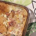 Gratin de viande hachée aux légumes