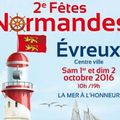 EVREUX fête la Normandie les 1er et 2 OCTOBRE 2016