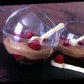 Mousse choco framboise