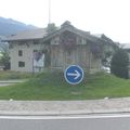 Rond-point à Praz sur Arly
