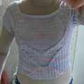 Ribbed Top de Vogue Knitting : y'a comme un problème !!