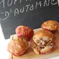 Muffins aux saveurs d'automne, sans gluten et sans lactose