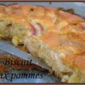 Biscuit aux pommes, merci Chloé 