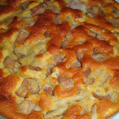 fondant au poire (façon clafoutis)