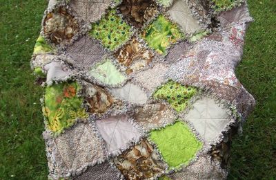 Nouveau rag quilt