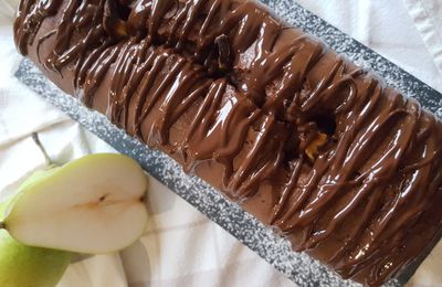 cake chocolat aux poires 